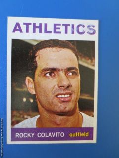 1964 Topps Rocky Colavito 320 Centered
