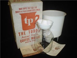 Vintage Toddy Natural Process COLD DRIP 50 60 oz Coffee Maker