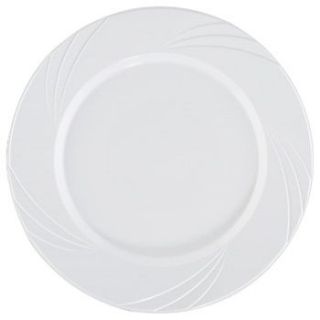 Plastic Plates White Newbury 10 75 15 Pack 12490