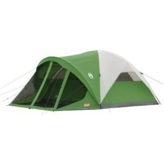 new coleman camping evanston 6 person screened tent