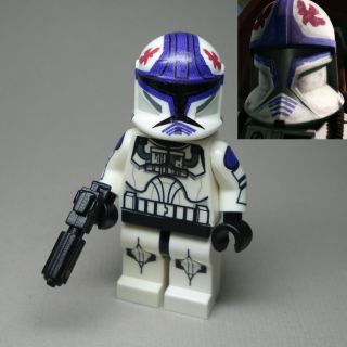 Lego Star Wars Clone War Clone Trooper Pilot Hawk