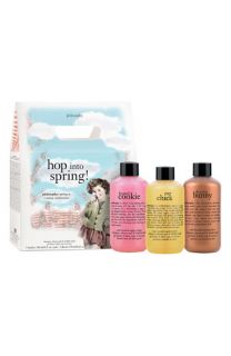 philosophy hop into spring shampoo , shower gel & bubble bath trio