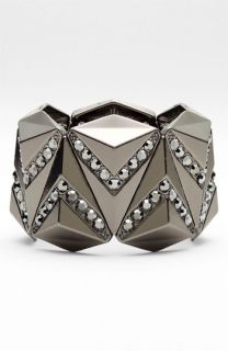 Natasha Couture Crystal Triangle Bracelet