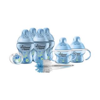 Tommee Tippee Closer to Nature Newborn Decorated Starter Set Blue
