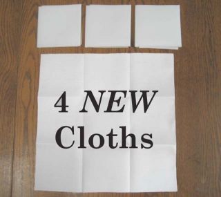 Norwalk juicer CLOTHS in sets of 4 NEW Cloths
