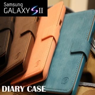 NEW SAMSUNG GALAXY S2 CASE i9100 PHONE CODI DIARY CASE COVER