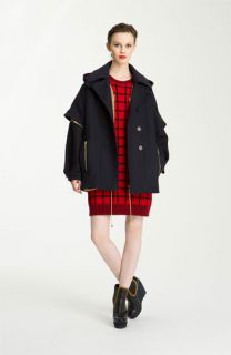 KENZO 3 in 1 Double Breasted Wool Jacket