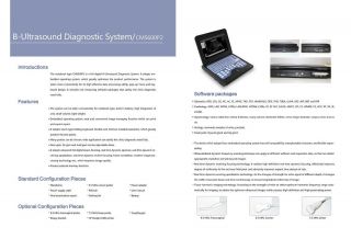 CMS600P2 Vet Veterinary Ultrasound Scanner Machine 7 5MHz Rectal Probe