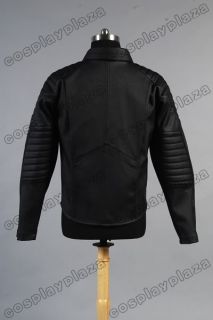 Smallville Clark Kent Black Leather Jacket Costume Coat