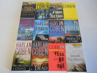 Nice Lot of 12 Harlan Coben Mystery Thriller Paperback Books ~ Myron