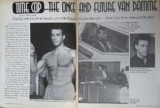 1994 Inside Martial Art Magazine Jean Claude Van Damme Black Belt