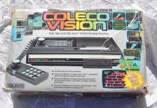 Colecovision Video Game System Complete in Box Coleco