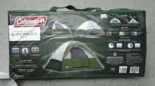 Coleman Spring Valley 6 Person Tent New Camping