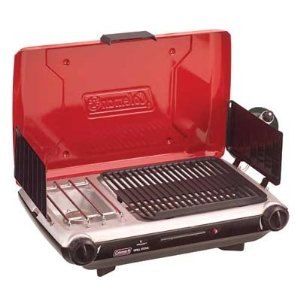 Coleman Grill Stove Camping BBQ Indoor Outdoor Cook Portable Grate