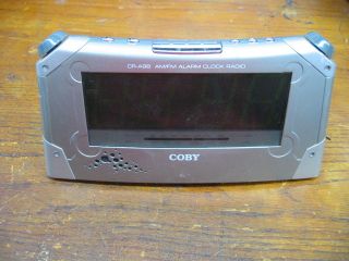 Coby CR A98 Radio Alarm Clock Corded Am FM Parts Repair