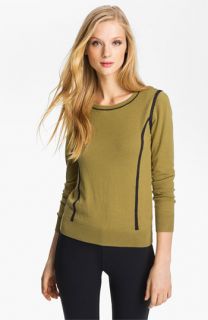 Halogen® Intarsia Sweater (Petite)