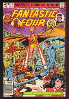 Marvel Comics Fantastic Four 216 1980 NM