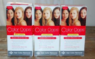  color remover 3 brand new developlus color oops hair color remover