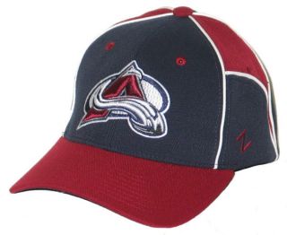 Colorado Avalanche NHL Hockey Cut Up Flex Fit Fitted Hat Cap M L New