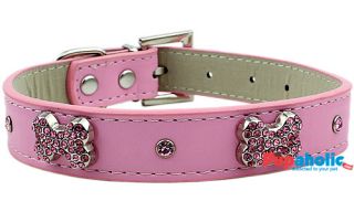 Put on the glam A super sparkle dog collar for the red carpet ready