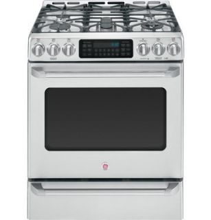 GE Cafe 30 Commercial Style Gas Range New