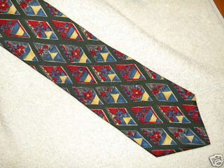 Very Sharp Colours Silk Tie by Alexander Julian