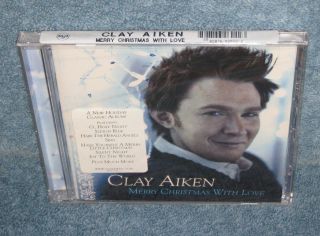 Clay Aiken Mery Christmas with Love Music Audio CD New