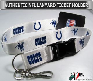 NFL Indianapolis Colt Official Lanyard Key Chain Holder