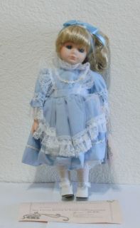 Bradleys Collectible Porcelain Dolls 2PC / 1 Alice in Wonderland, 1