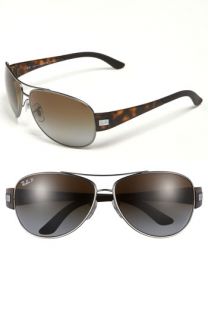 Ray Ban Aviator 63mm Polarized Sunglasses