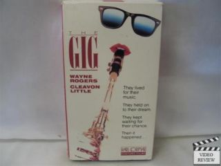  The Gig VHS Wayne Rogers Cleavon Little 1986