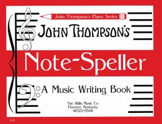 Note Speller Piano Music Writing John Thompson Book New