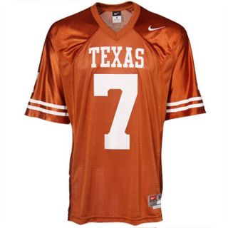 Texas Longhorns 7 Stitched Football Jersey Sz Youth XL