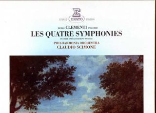 Erato STU 71174 Clementi The 4 Symphonies SCIMONE 1979 2 LPs NM