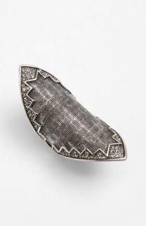 House of Harlow Crosshatched Pavé Ring