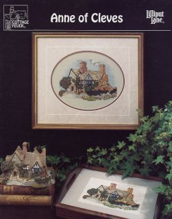 anne of cleves cottage fever cross stitch pattern