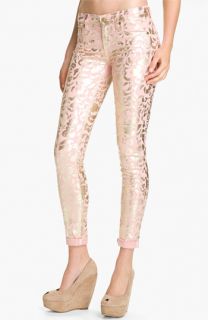 7 For All Mankind® The Skinny Foil Print Jeans