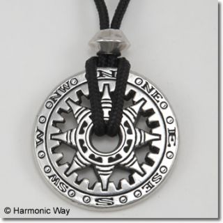 Compass of Fortunes Necklace Magical Amulet Align Balance Life Energy