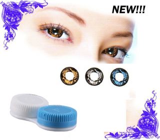 Contact Lenses Color Case for Freshlook Lenses Blue and Pink Color