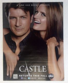 San Diego Comic Con 2012 Castle A Line Has Been Crossed Litho/Poster
