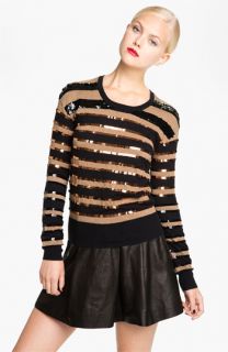 MARC BY MARC JACOBS Kay Sequin Stripe Sweater