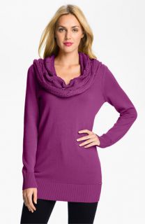 MICHAEL Michael Kors Cabled Cowl Neck Sweater