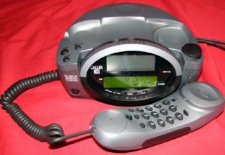 conairphone cid400 clock radio phone telephone l k
