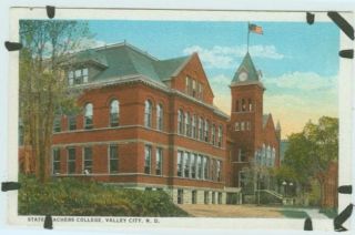 State Teachers College Valley City ND Postcard 1920S