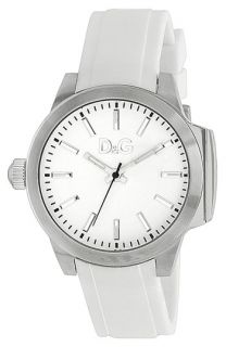 D&G Salt & Pepper Silicone Strap Watch