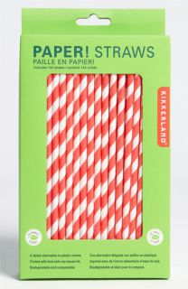 Kikkerland Design Biodegradable Paper Straws