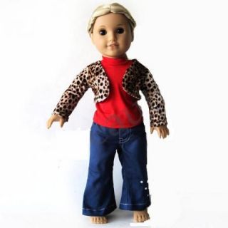 3pcs Doll Clothes Outfit for 18 American Girl New F01