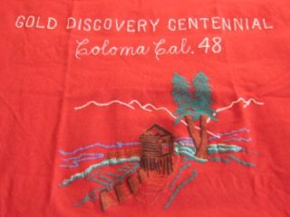 48 Coloma Calif Gold Rush Discovery Centennial Wool Jack Frost Utah