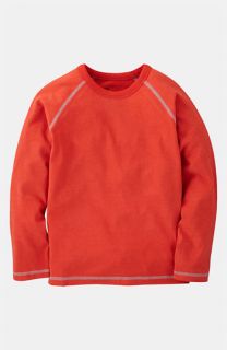 Mini Boden Contrast Stitch T Shirt (Toddler)