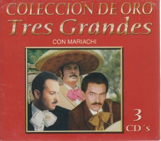 Tres Grandes Con Mariachi Joan Sebastian Pepe Antonio Aguilar CD New